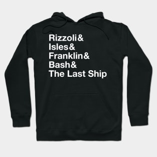 We Know Drama (Last Ship edition, white lettering) Hoodie